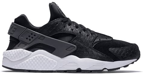 nike huarache dames grijs zwart wit|nike huarache shoes.